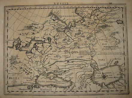 Mercator Gerard - Hondius Jodocus Russia cum confinijs 1630 Amsterdam